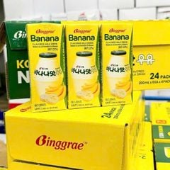 Sữa Chuối Binggrae Lốc 6 Hộp 200ml
