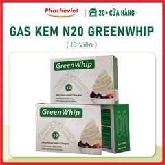 Gas Kem N20 Greenwhip 10 Viên
