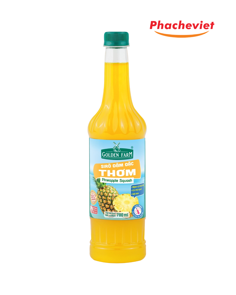Syrup Goldenfarm Đậm Đặc Thơm 700ml