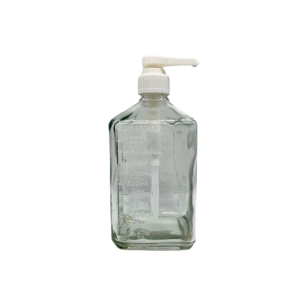 Bình Pump 1L Thủy Tinh 10Cc