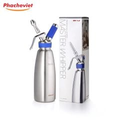 Bình Xịt Kem Mosa Inox 1L