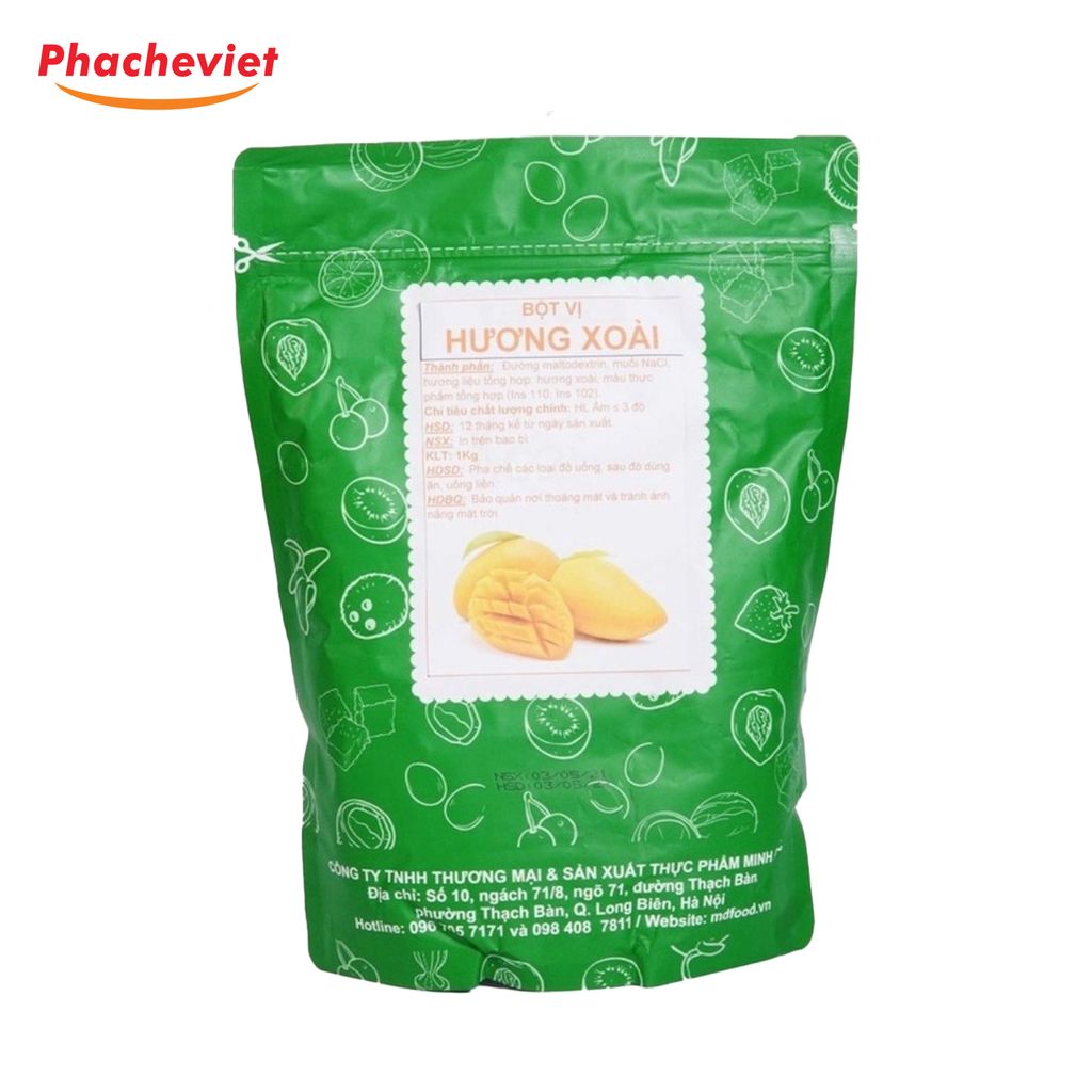 Bột Vị Pha Trà Sữa BKB 1kg Đủ Loại