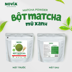 Bột Matcha Novia Mũ Xanh