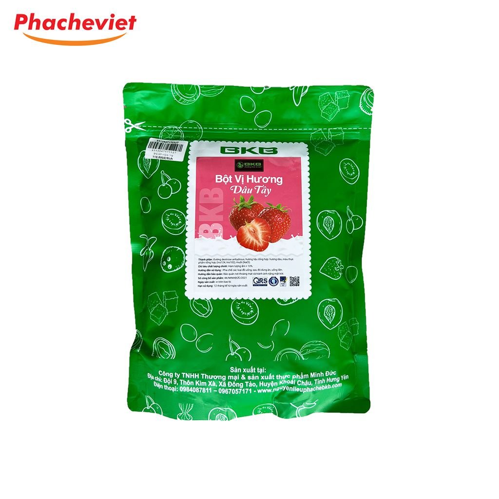 Bột Vị Pha Trà Sữa BKB 1kg Đủ Loại
