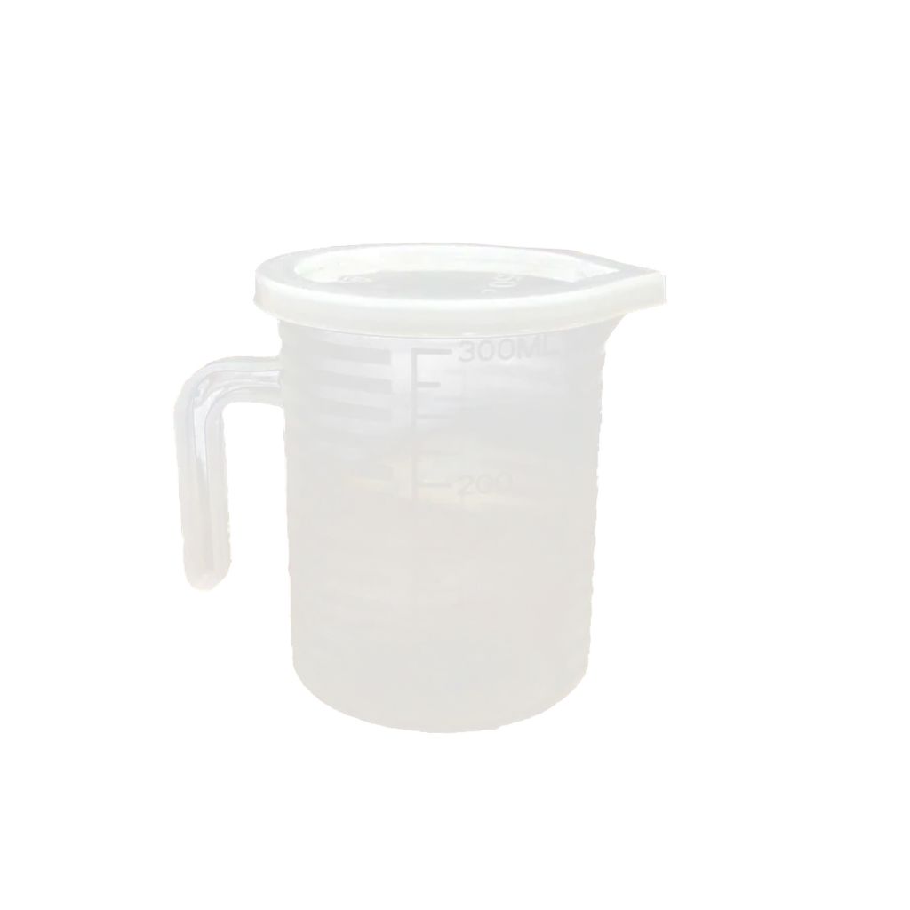 Ca 250ml Vạch Trắng Có Nắp