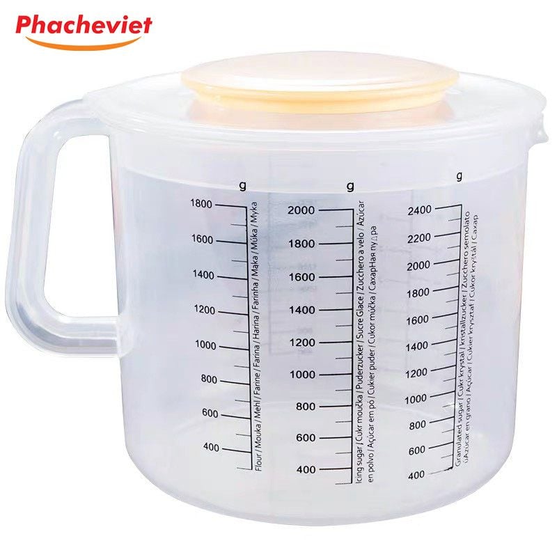 Ca Đánh Trứng Có Nắp 2,5L