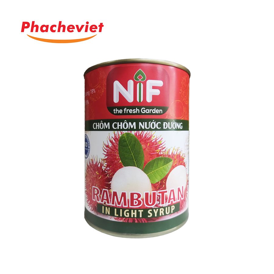 Chôm chôm NIF ngâm đường hộp 560g