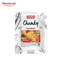 Chunky Andros Mơ Sơ Ri - Hạt Chia 1kg