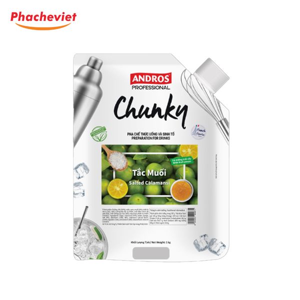 Mứt Chunky Tắc Muối Andros 1kg