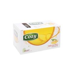 Trà Túi Lọc Cozy Hương Gừng Hộp 40g