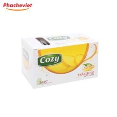 Trà Túi Lọc Cozy Hương Gừng Hộp 40g