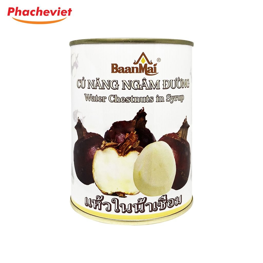 Củ Năng Ngâm Đường Ban Mai Nguyên Củ 560gr
