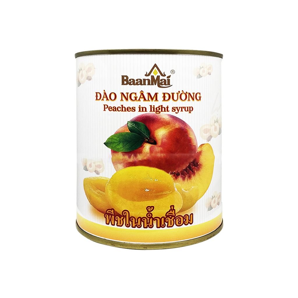 Đào Ngâm Baan Mai 820gr