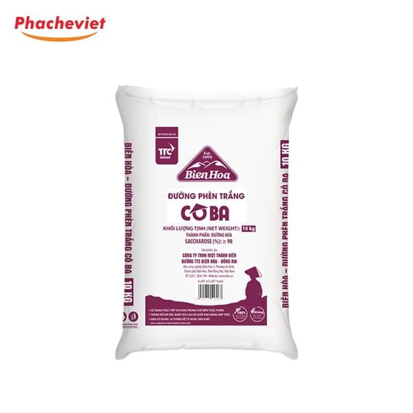 Đường Phèn Trắng Cô Ba Bao 10kg