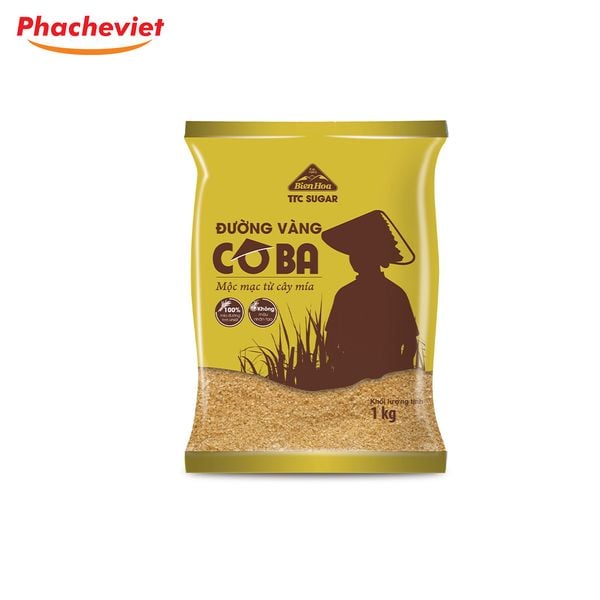 Đường Vàng Cô Ba 1Kg