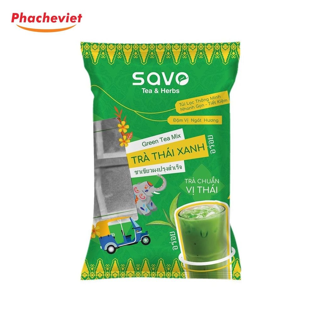 Trà Thái Xanh/ Đỏ Savo Túi Lọc 300g