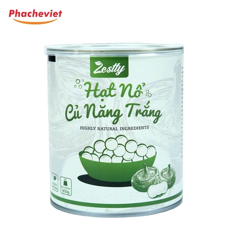 Hạt Nổ Củ Năng Zestly 850g