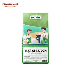 Hạt Chia Đen Novia 500gr ( Hạt Chia Đen Lạc Vương 500g Cũ )