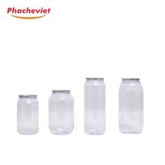 Lon Nhựa Pet UNIBAR Nắp Xé Đủ Dung Tích