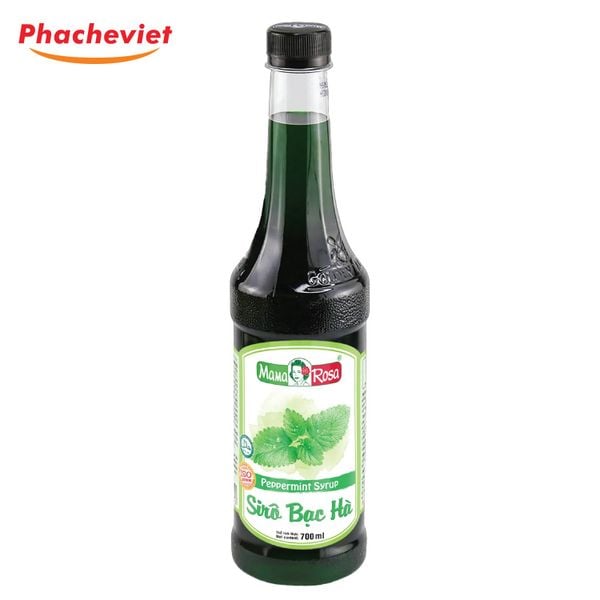 Sirô Mama Rosa Bạc Hà 700ml