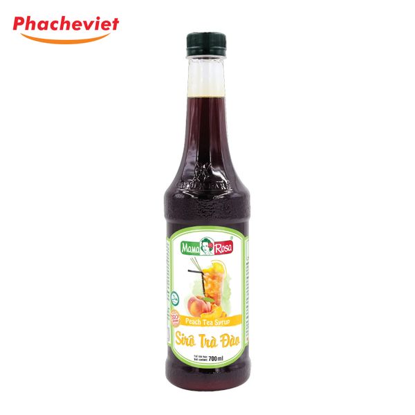 Sirô Mama Rosa 700ml Trà Đào
