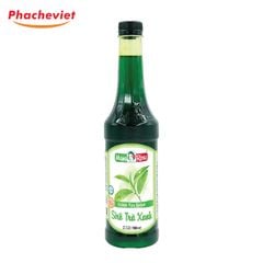 Sirô Mama Rosa 700ml  Trà Xanh