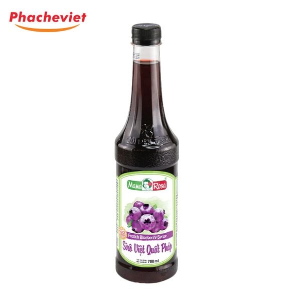 Sirô Mama Rosa 700ml Quất Pháp