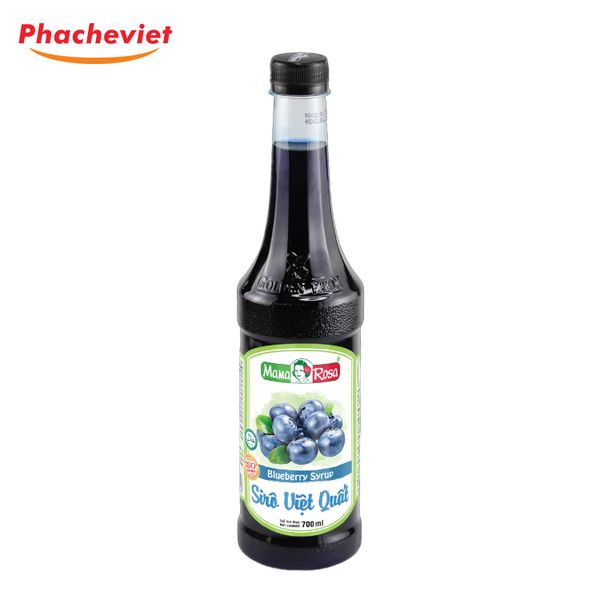 Sirô Mama Rosa 700ml  Việt Quất