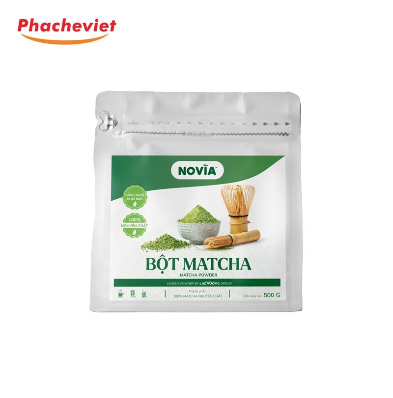 Bột Trà Xanh Matcha Novia Nguyên Chất