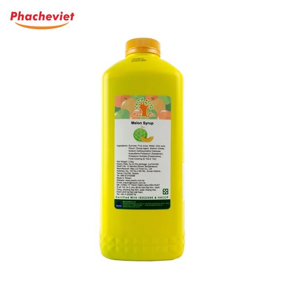 Syrup Dưa Lưới  Maulin 2.5Kg