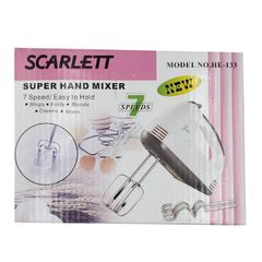 Máy Đánh Trứng Cầm Tay Scarlett HE133