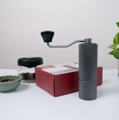 Cối Xay Cà Phê KMDJ -A2 XÁM Cầm Tay Thép Không Gỉ