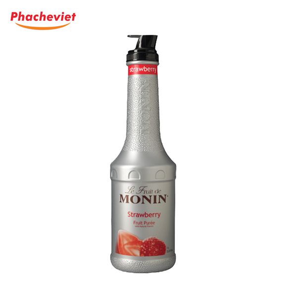 Mứt Sệt Puree Monin Vị Dâu Tây Strawberry 1L