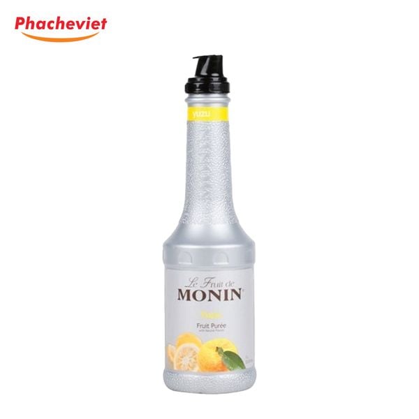Mứt Sệt Puree Monin Vị Trái Yuzu 1L