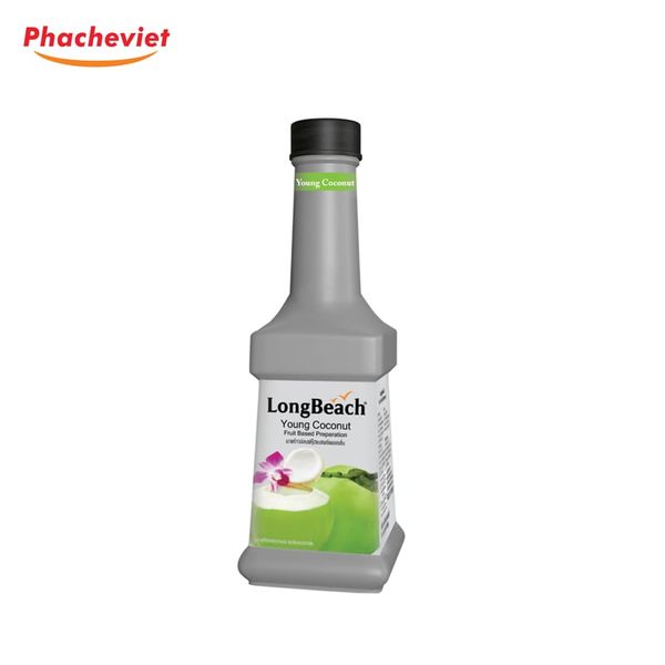 Mứt Longbeach Dừa Non Young Coconut 900ml
