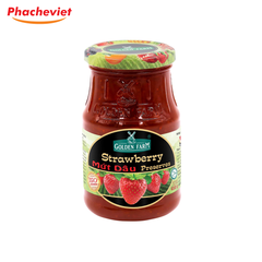 Mứt Dâu Preserves Golden Farm 450g