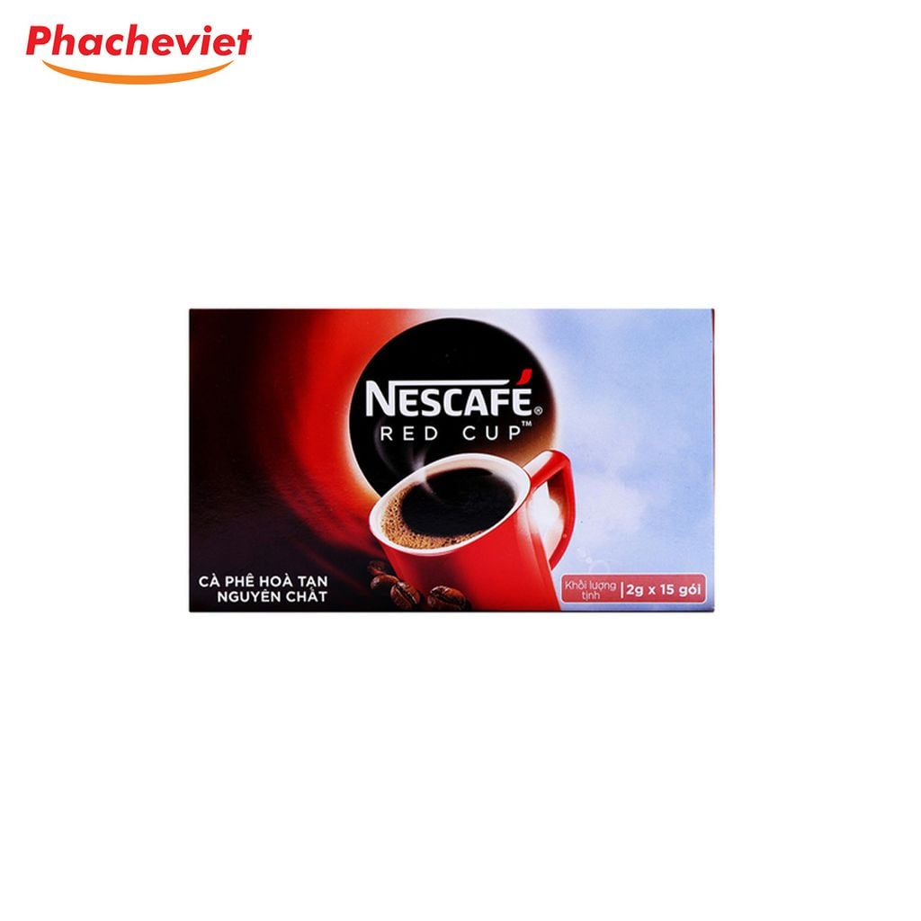 Nescafe Cà Phê Hòa Tan Red Cup 30gr Thùng 32 Hộp