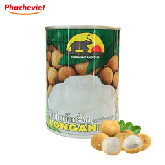 Nhãn Ngâm Con Voi Thái Lan 565g