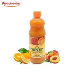 Nước Ép Cô Đặc Sunup Cam Đào 750ml
