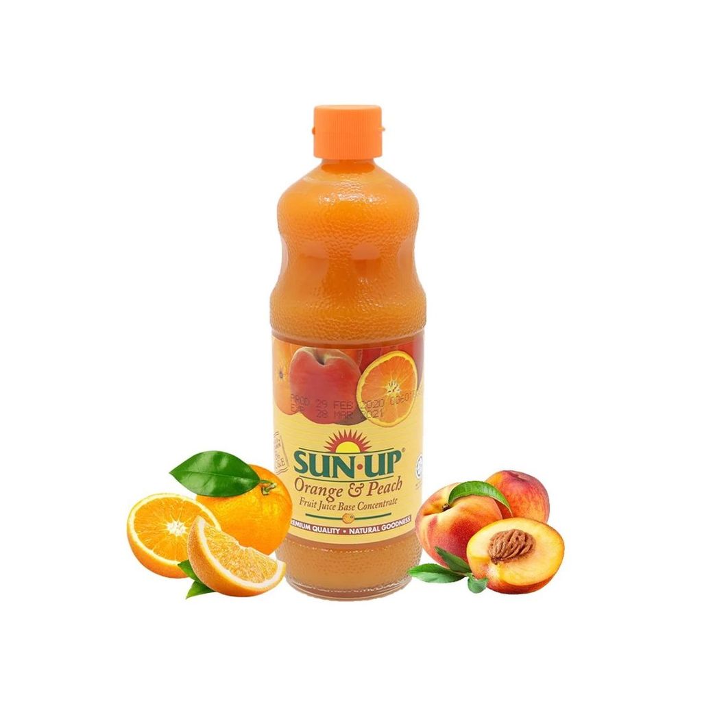 Nước Ép Trái Cây Cô Đặc Sunup Cam Đào 750ml