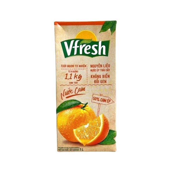 Nước Ép Vfresh Cam 1L