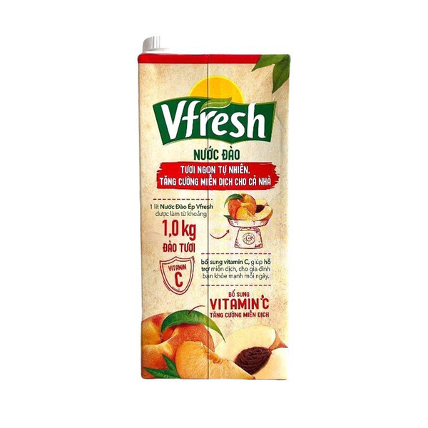 Nước Ép Vfresh Đào 1L