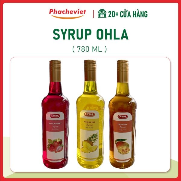 Syrup Ohla Đủ Mùi 780ml