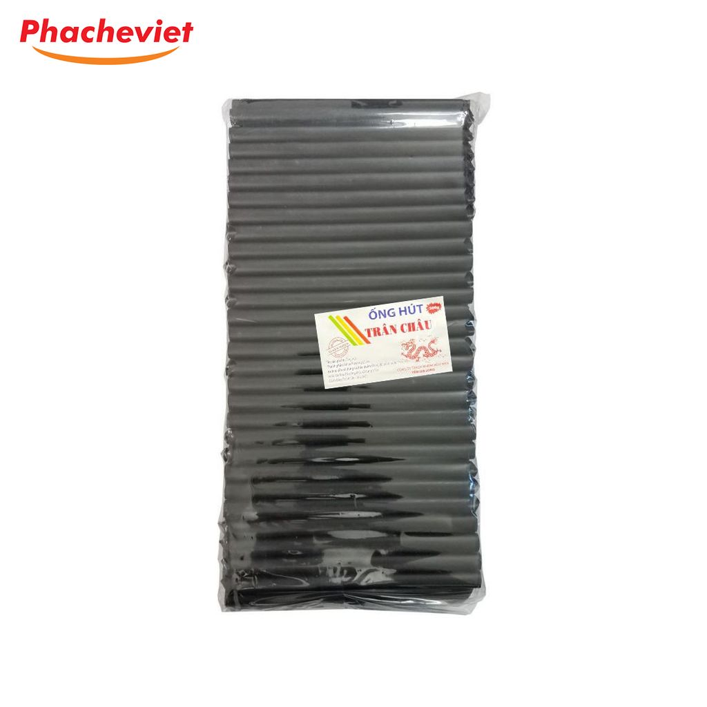 Ống Hút Phi 12 Đen Không Màng