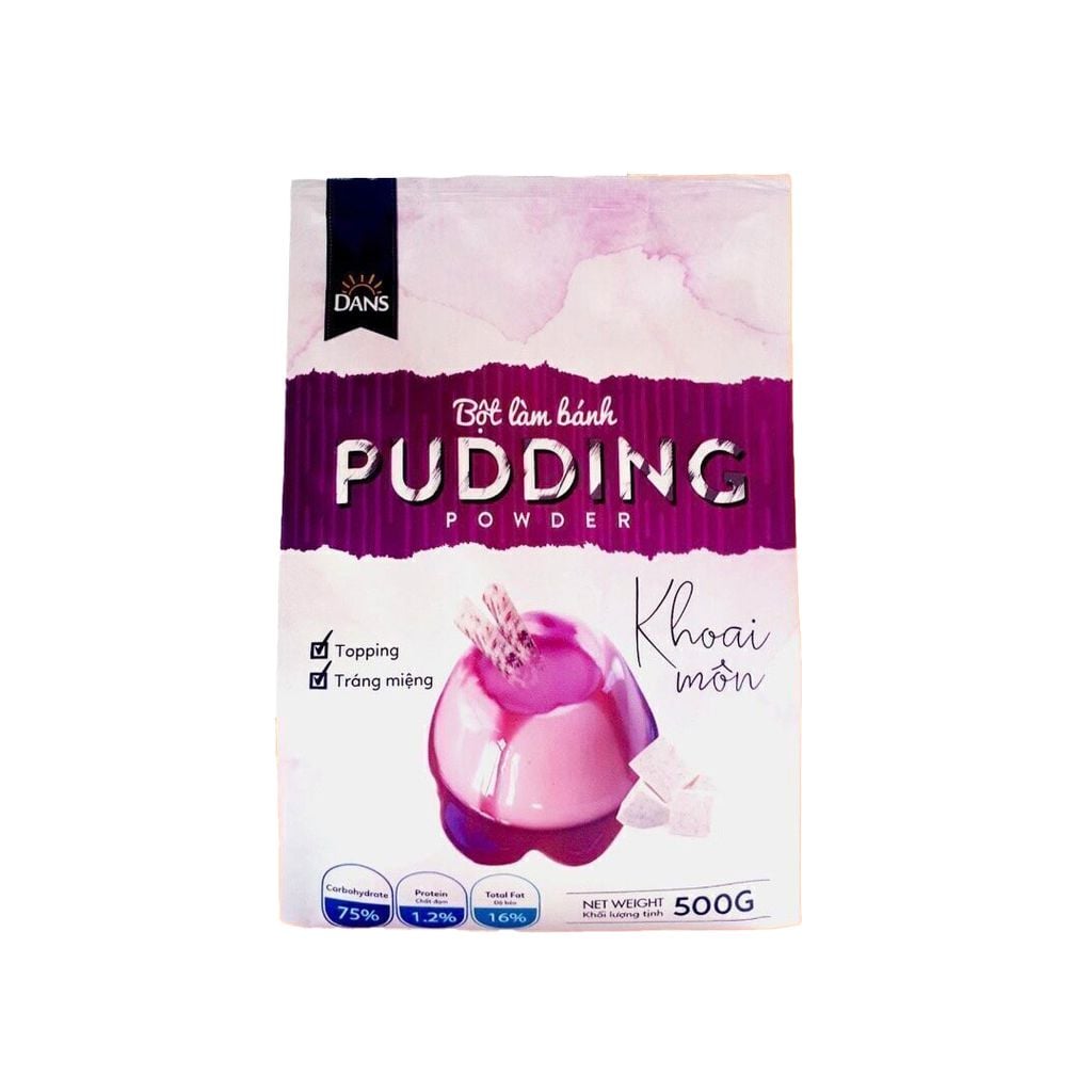 Bột Pudding Dans Môn 500Gr