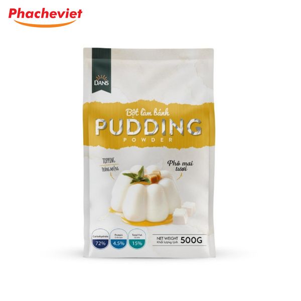 Bột Pudding Dans Phô Mai 500Gr