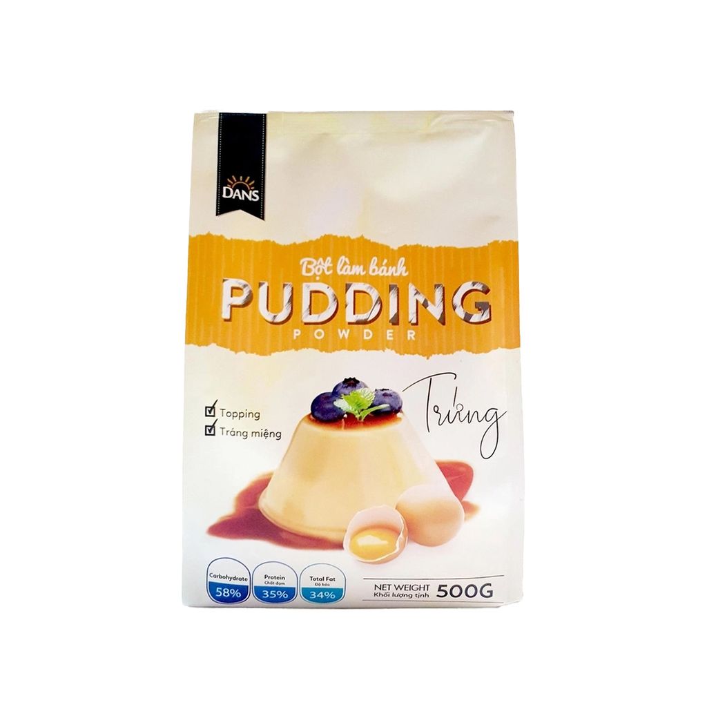 Bột Pudding Dans Trứng 500Gr