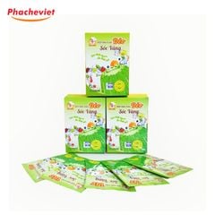 Rau Câu Sóc Xanh Hộp 10 Gói