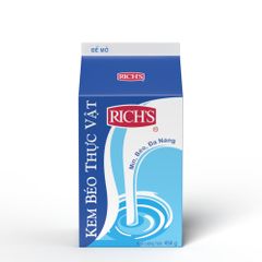 Kem Béo Thực Vật Rich’s Ice Hot 454g (Rich Lùn)