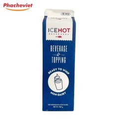 Rich Kem Béo Pha Chế Topping ICEHOT Hộp 907g